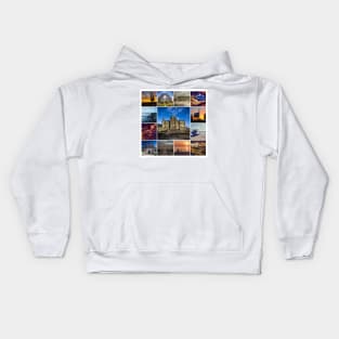 Port Talbot Collage Kids Hoodie